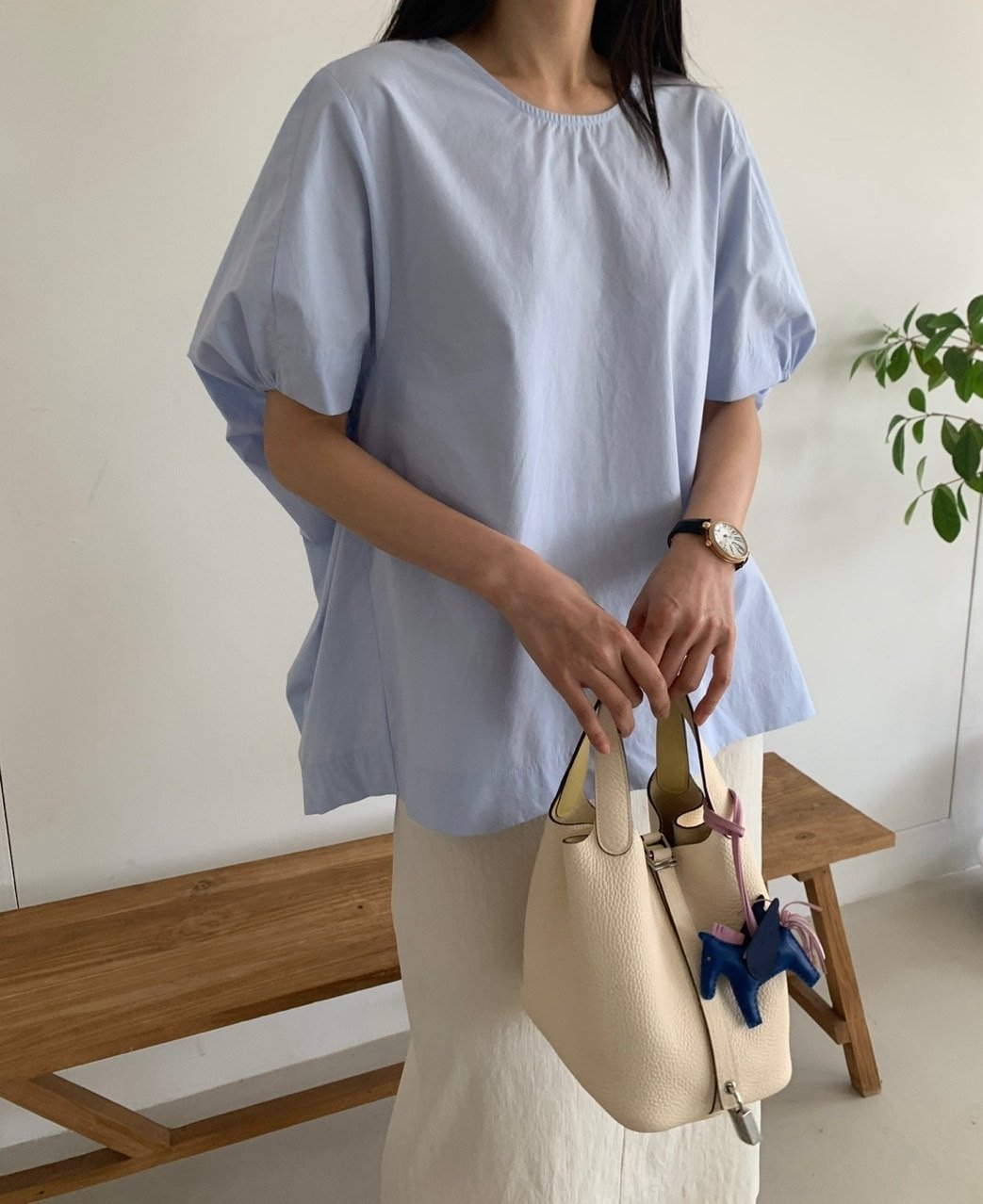 Half Banding Blouses