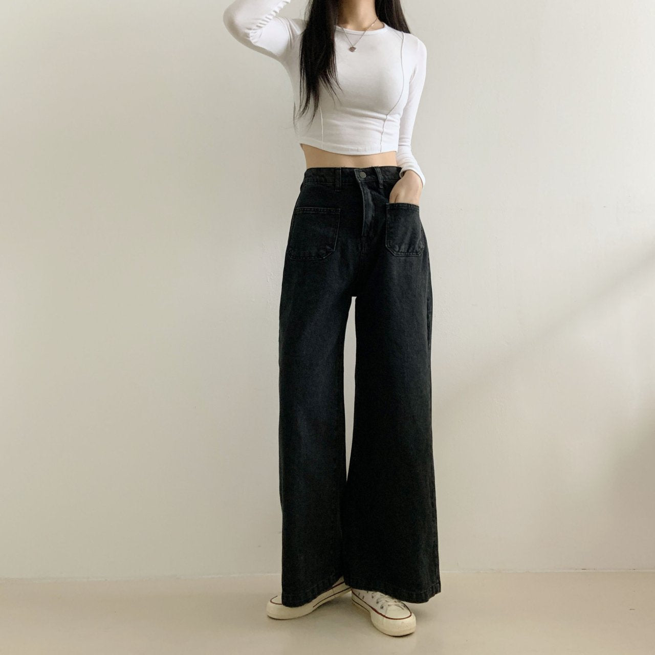602 Haxgon Pocket Wide Denim