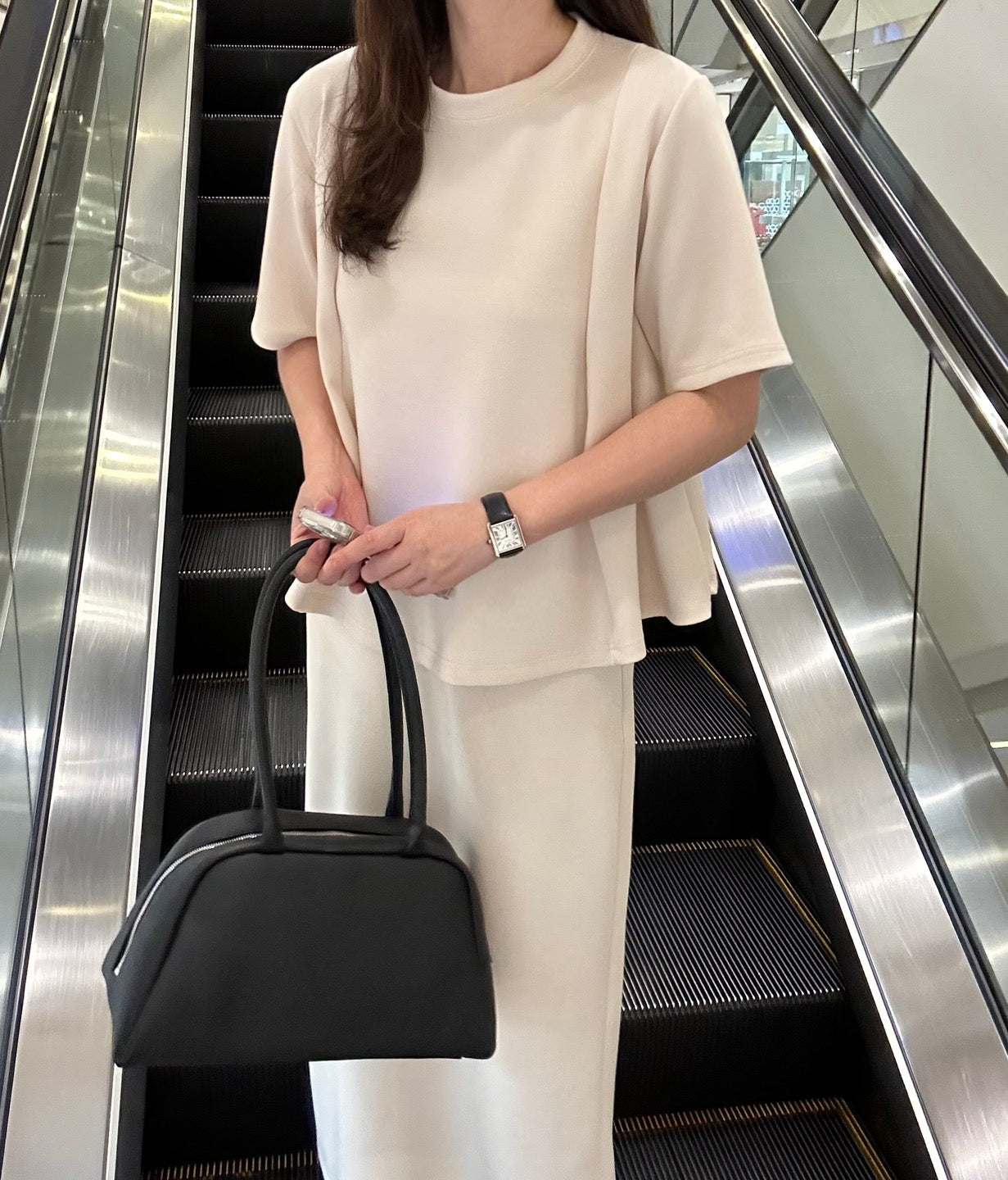 데일리쿨세트 투피스 (밴드스커트)