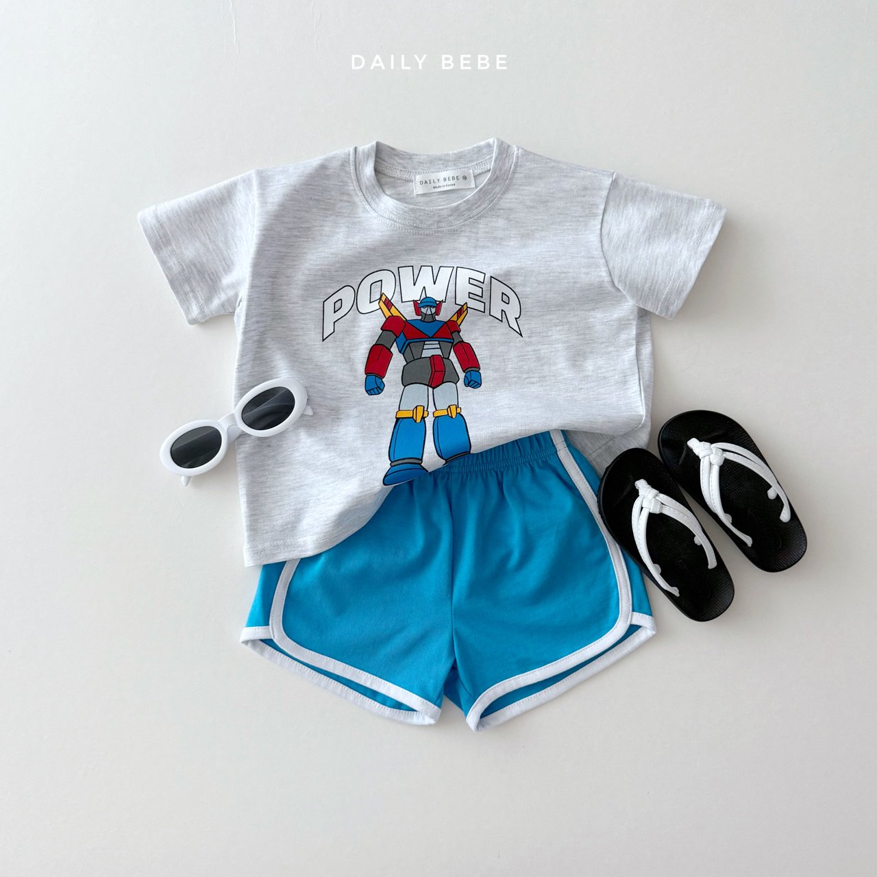 [2025 Summer DailyBeBe] 파워로봇 반팔티