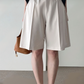 Pintuck Short Pants
