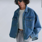 Loose Denim Shirt