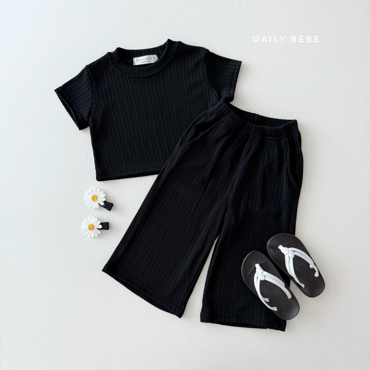 [2025 Summer DailyBeBe] 플리츠 와이드 세트