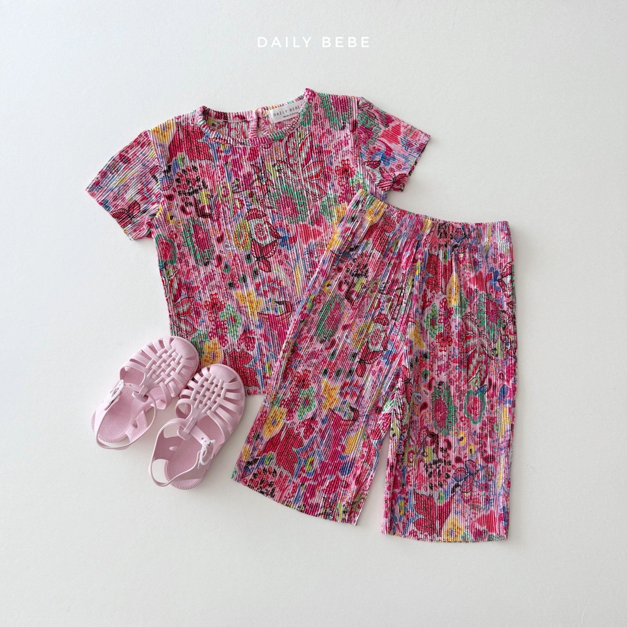 [2025 Summer DailyBeBe] 촌캉스 플리츠 세트