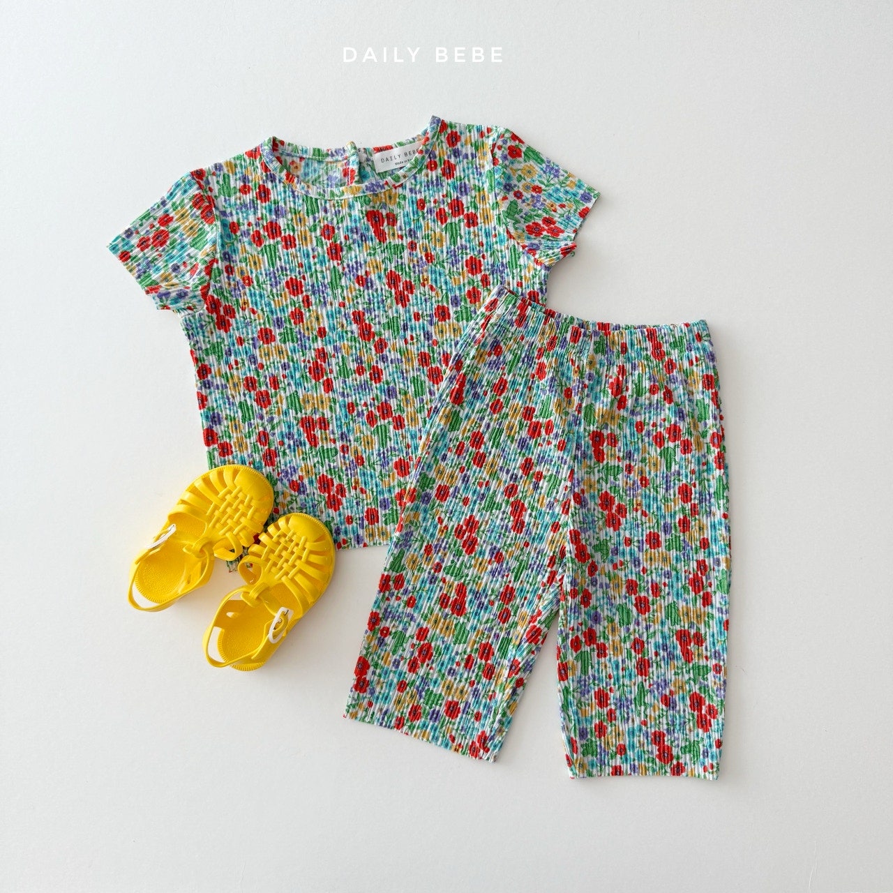 [2025 Summer DailyBeBe] 촌캉스 플리츠 세트