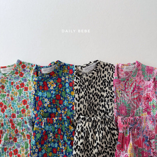 [2025 Summer DailyBeBe] 촌캉스 플리츠 세트