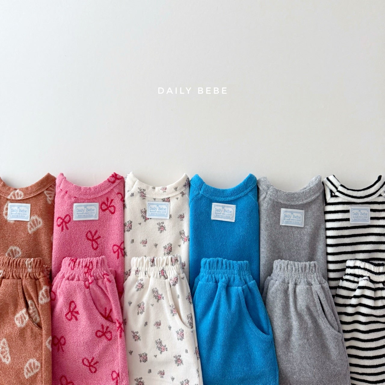 [2025 Summer DailyBeBe] 테리 상하세트