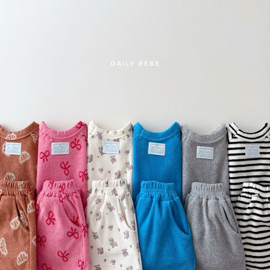 [2025 Summer DailyBeBe] 테리 상하세트