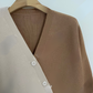Unbalanced color Cardigan