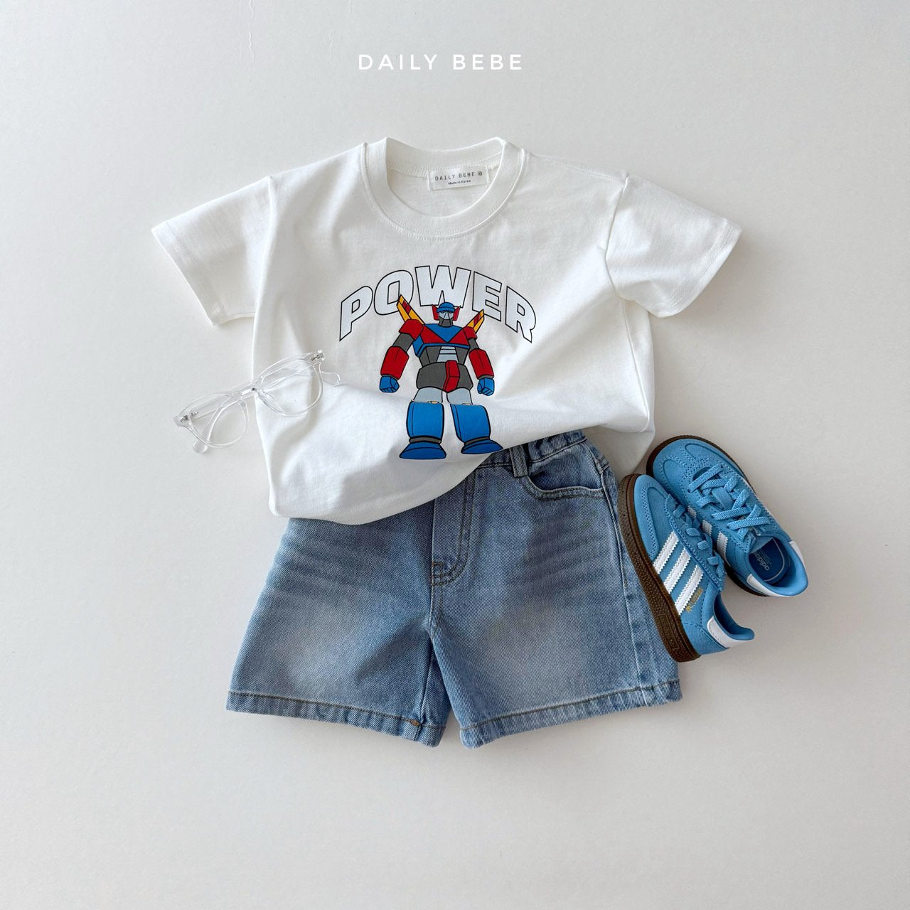 [2025 Summer DailyBeBe] 파워로봇 반팔티