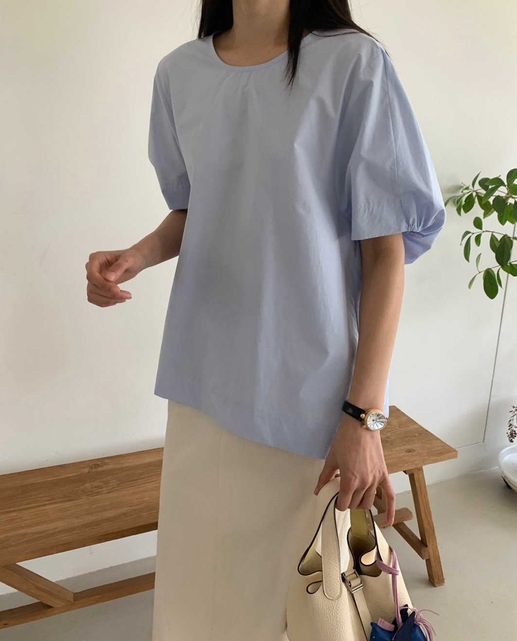Half Banding Blouses