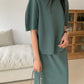 Round Blouse Skirt Sets