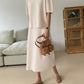 Round Blouse Skirt Sets
