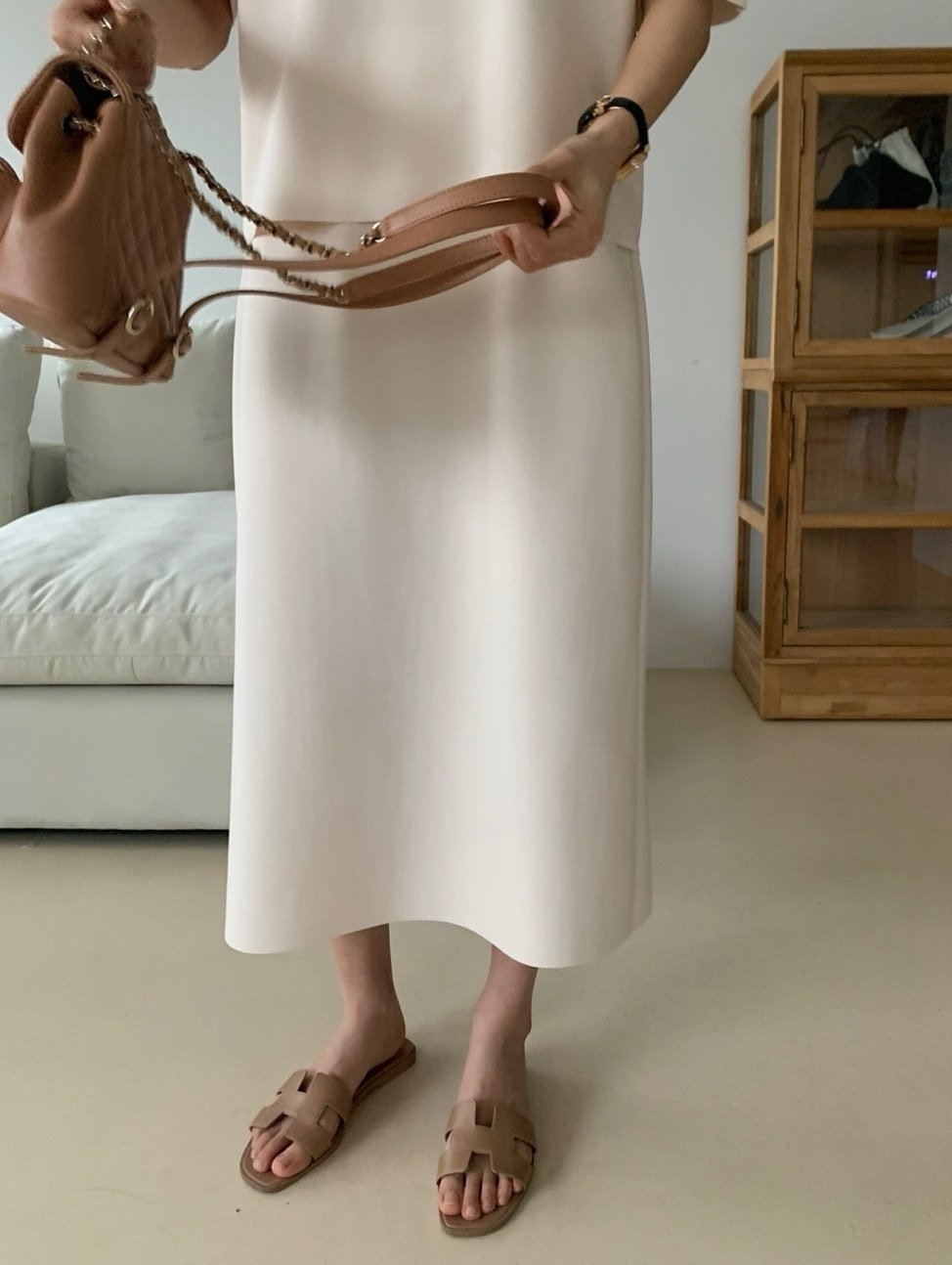Round Blouse Skirt Sets