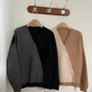 Unbalanced color Cardigan
