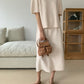 Round Blouse Skirt Sets