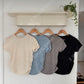 Terry Shirring T-Shirt