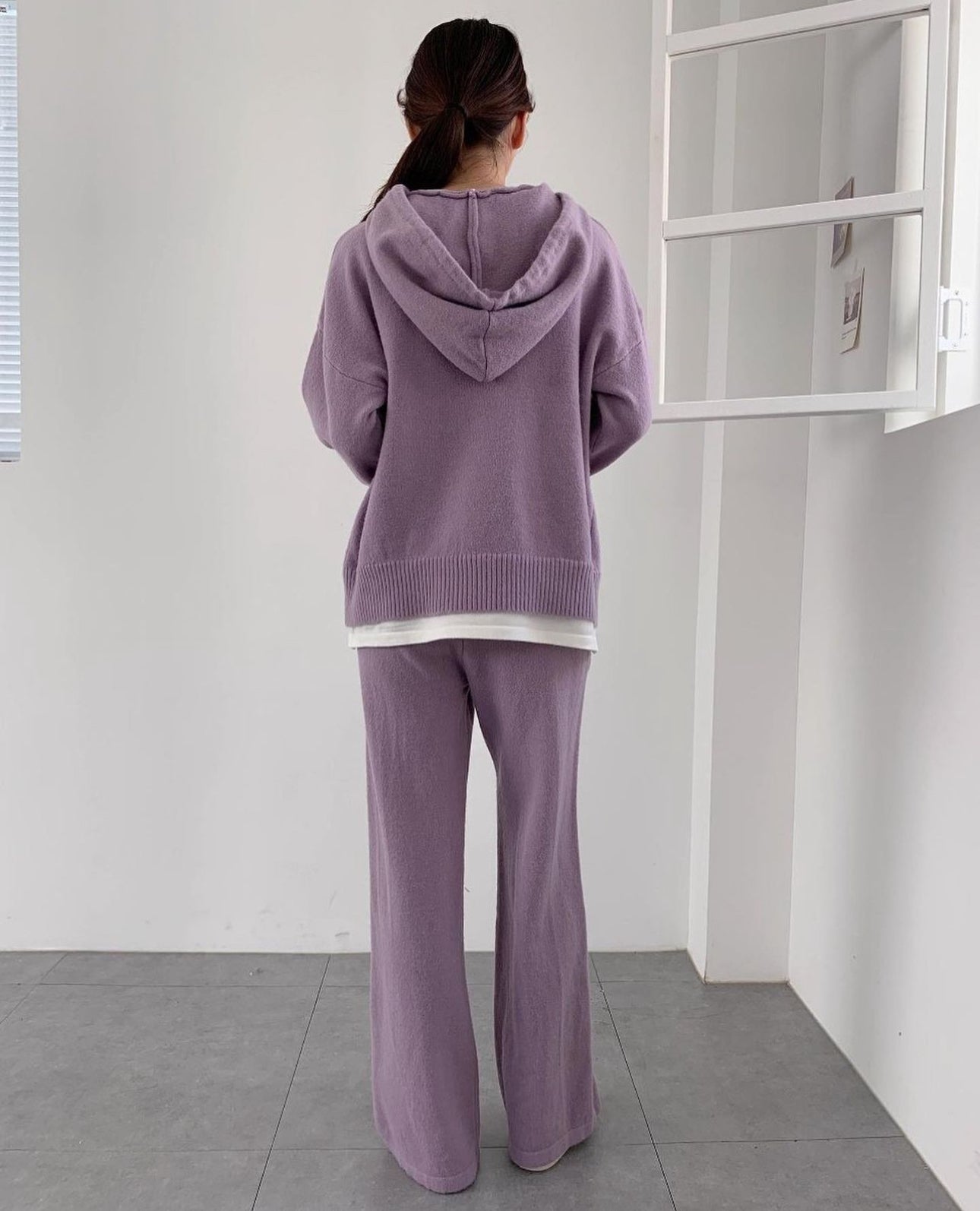 Hooded Knit Sets