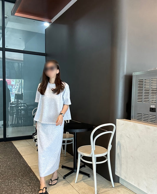 데일리쿨세트 투피스 (밴드스커트)